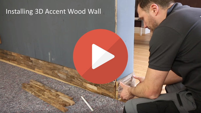 Teakwood Accent Wall Installation Video